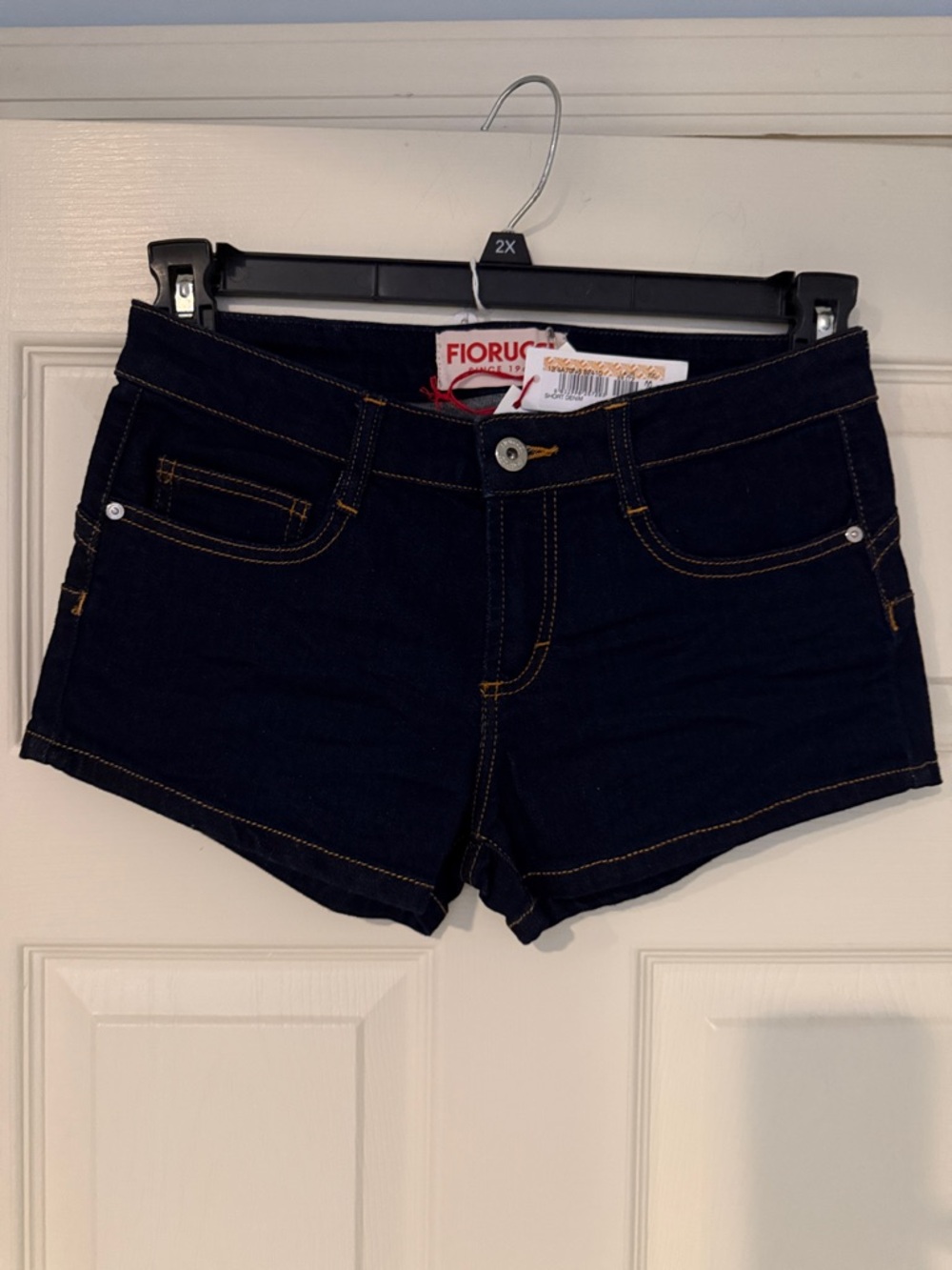 Fiorucci Naomi campbell jean  Shorts Coachella Rave Stitch bootie rockstar goth